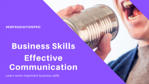 EMF business skills session on effective communication