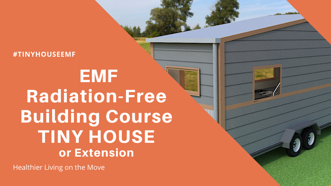 Tiny home EMF radiation-free building course with Patrick van der Burght