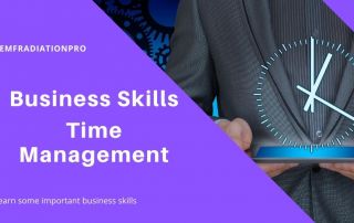 time management business skills training for EMF consultants and others
