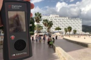 EMF Radiation on a Majorca Beach