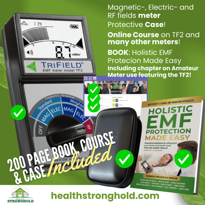 TF2 Trifield Meter - Multi-Field EMF Gauss Meter. - Image 10